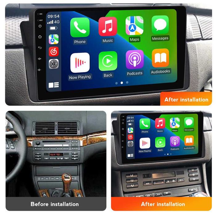 Штатна магнітола  мультимедія BMW E46 Android GPS навігація