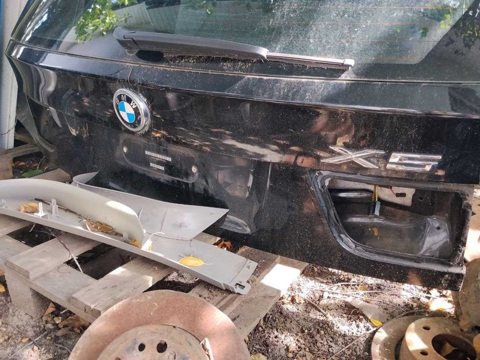 Кришка багажника (ляда задня) BMW X5 E70 Black Sapphire