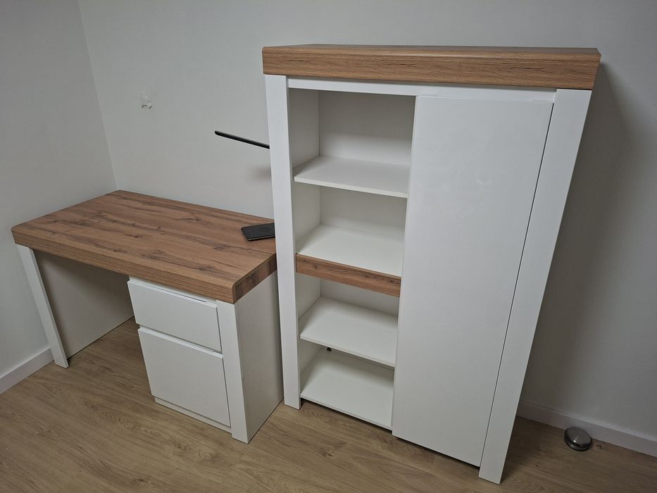 Szafka+biurko(komplet).