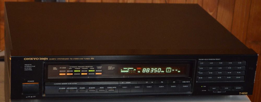 Onkyo Integra T-4650 tuner cyfrowy Japan