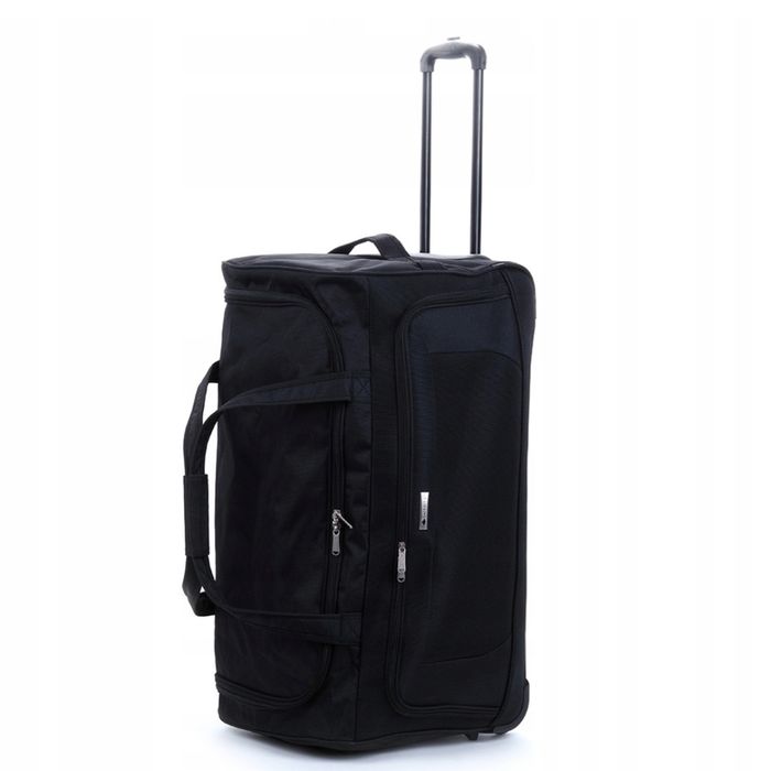 Torba podróżna laurent L 150l czarna 2290 kółka