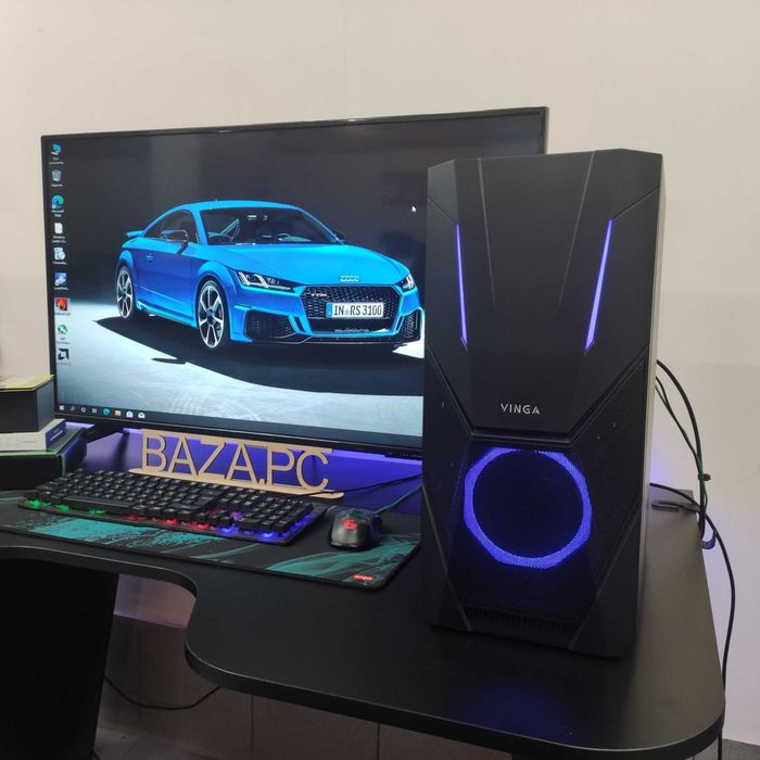 Компютер Новый Ryzen 5 5500, 16GB DDR4, Gigabyte RX 570, SSD 512GB m2