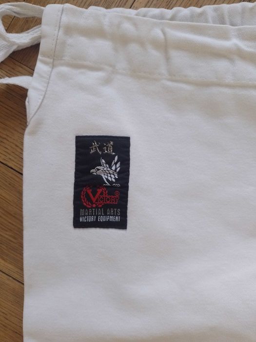 Karategi Victory kimono grube sztywne karate 170cm 15oz 100% bawełna