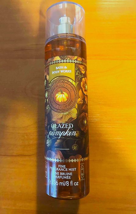 Mgiełka zapachowa do ciała Bath and Body Works Glazed Pumpkin 236 ml