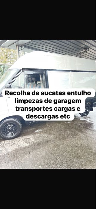 Mudanças transporte e recolhas limpezas de garagem etc