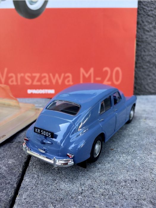 Prospekt - WARSZAWA M20-auta PRL,model,autka,kolekcja,zabytek