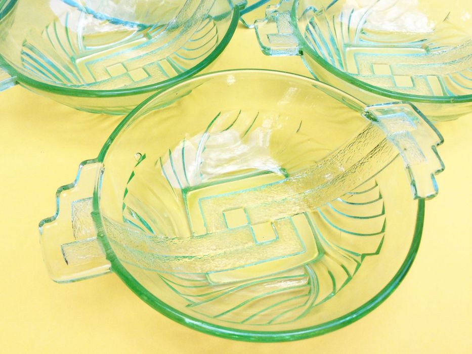 Conjunto de 7 Taças de Sobremesa Art Déco | Áustria anos 30