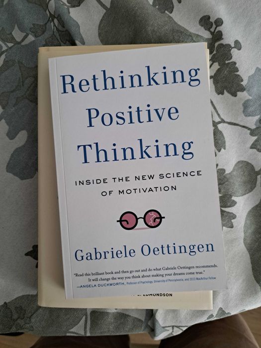 Rethinking positive thinking Gabriel Oetingen, Psychologia, po ang
