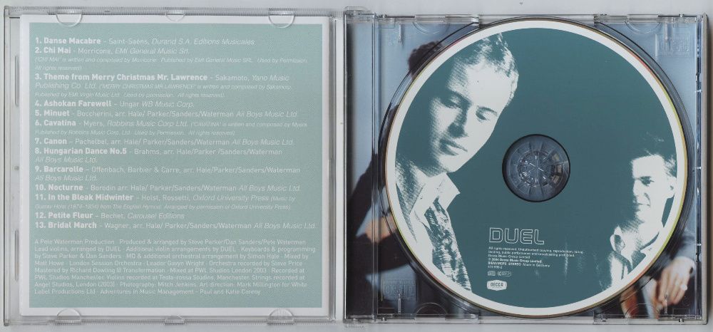 DUEL: Morricone, Pachelbel, Boccherini, Myers, Sakamoto, Bechet...