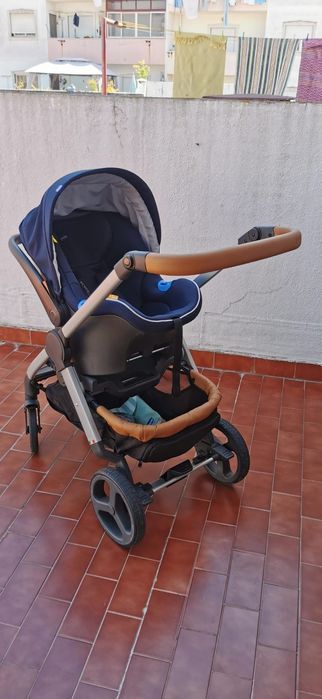 Trio Style Go Up Crossover c/ IsoFix  + Maquina para balanço de alcofa