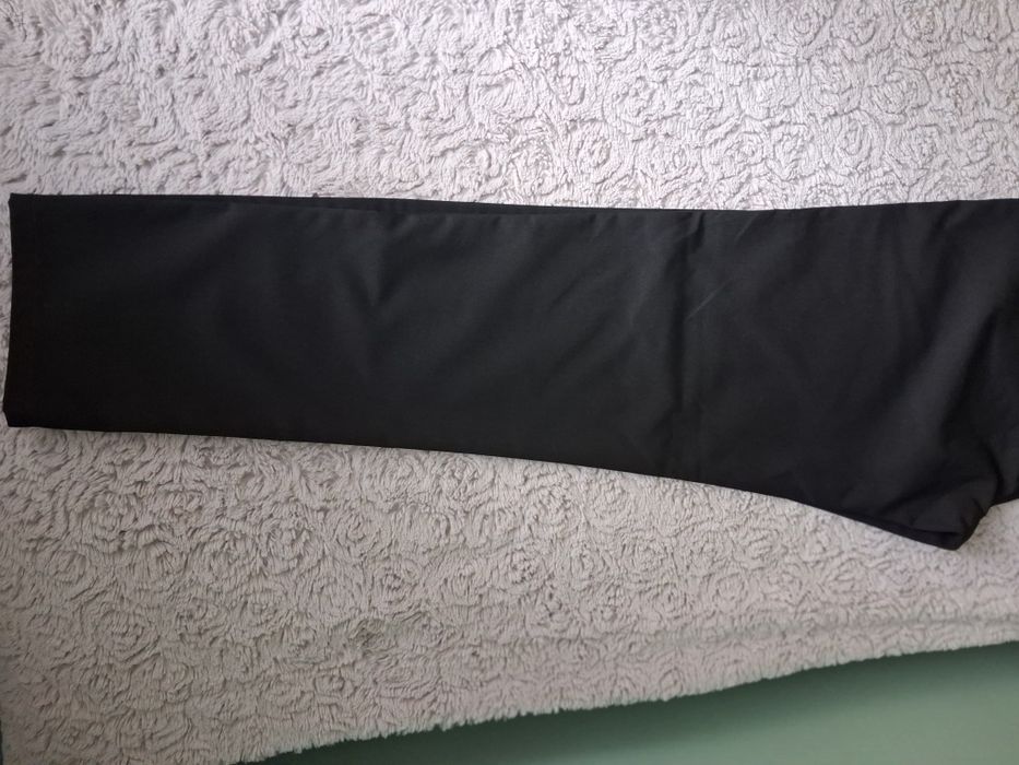 Spodnie czarne  Lavard materiałowe męskie chinos  42/44