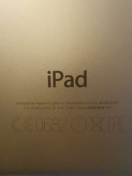 Ipad Air 16gb Mod. A1475