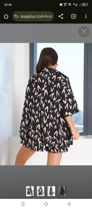 Костюм летний, рубашка и шорты