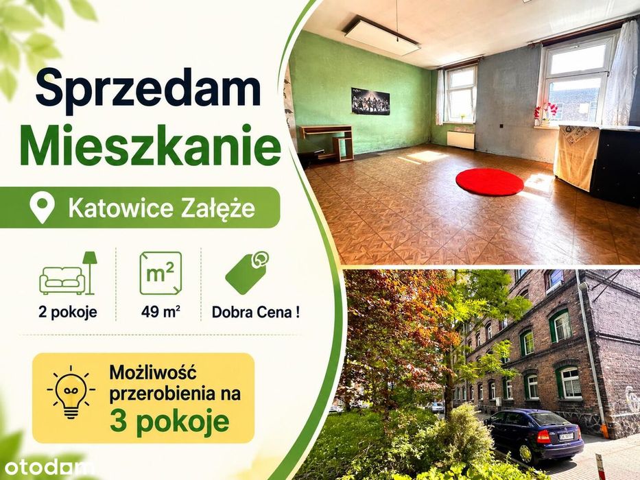 Dobra Cena ! 2 pok /49 m 2