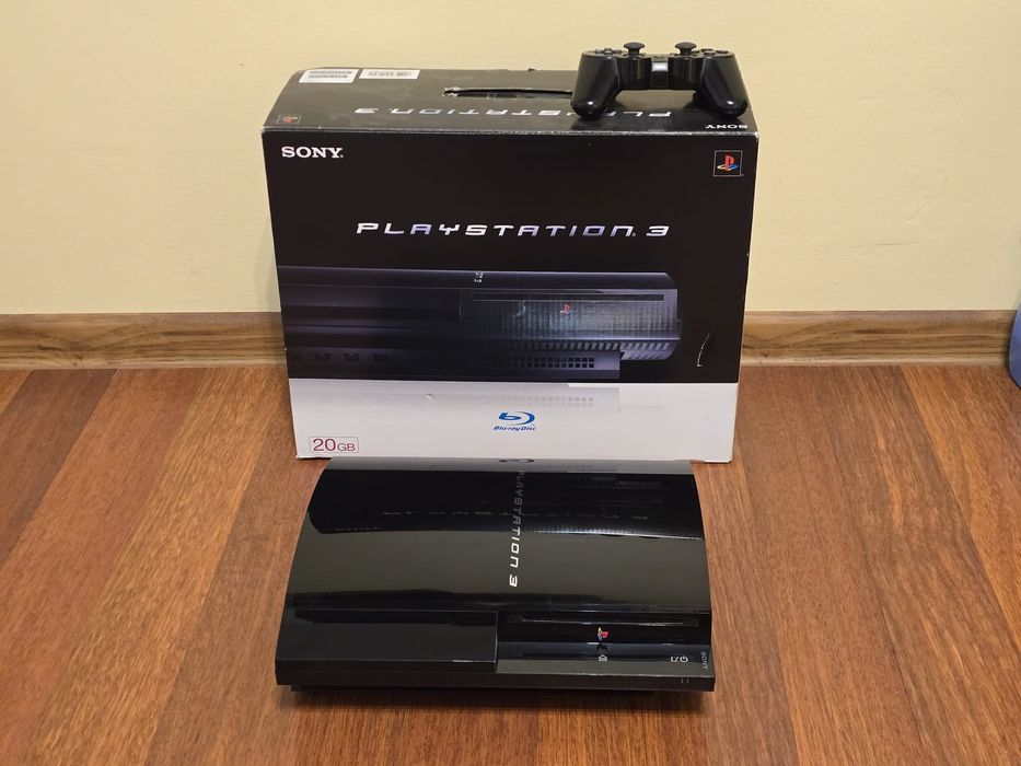 PS3 CECHB00 wstecznie kompatybilna sprawna komplet bdb stan