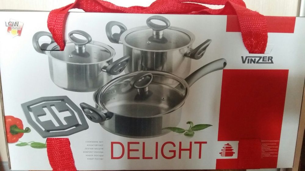 Продам набор посуды Vinzer Delight 7 пр. 89022