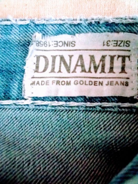 Уникальные винтажные джинсы фирмы Dinamit 31 размер  Израиль