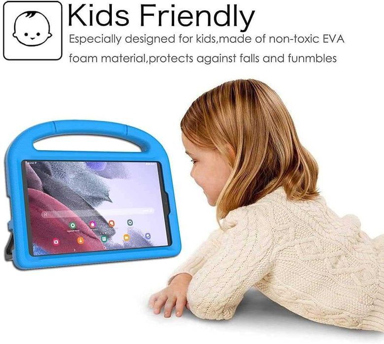 Kricsertg etui dla dzieci do tabletu Samsung Galaxy Tab A7 Lite stojak