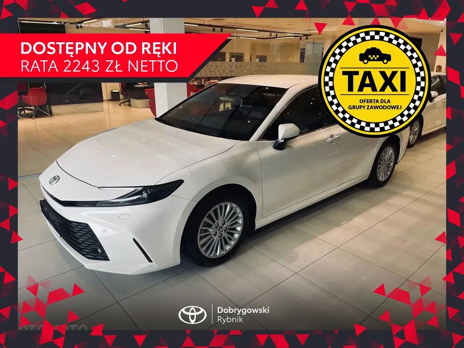 Toyota Camry COMFORT - 230KM - Dostępny Od Ręki - 2025r - Automat - TAXI