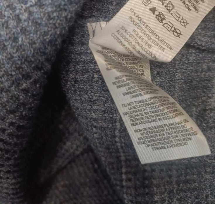 Primark Blue Mark sweterek męski Basic niebieski L