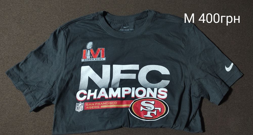 Набір 3 футболки Nike NFL Eagles + 49ers Super Bowl оригінал
