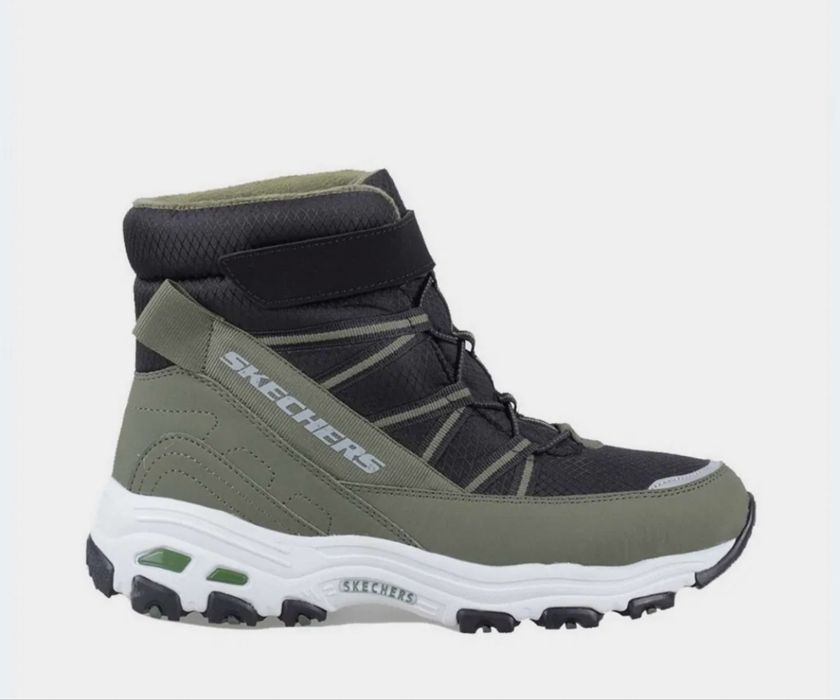 Теплі ботинки дитячі Skechers розмір 35