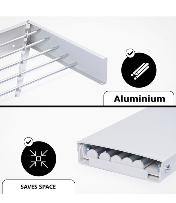 Suszarka Ścienna do ubrań