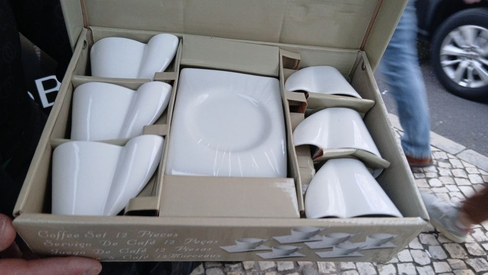 Chavenas de cafe