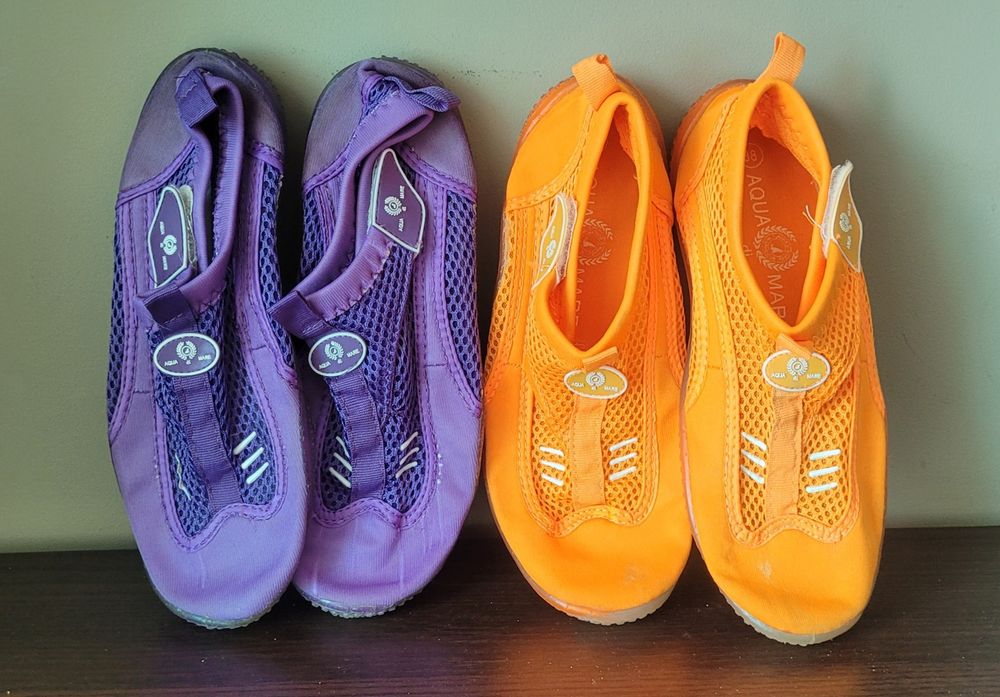 Zestaw butów do wody / jeżowców roz. 38 – Pomarańczowe + Fioletowe