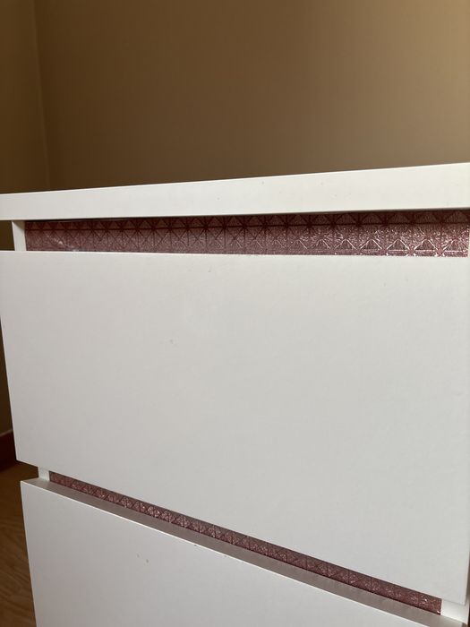 2 mesas de cabeceira MALM IKEA