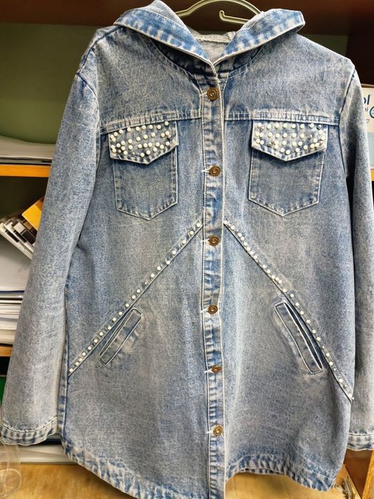 Джинсовий піджак куртка кардиган