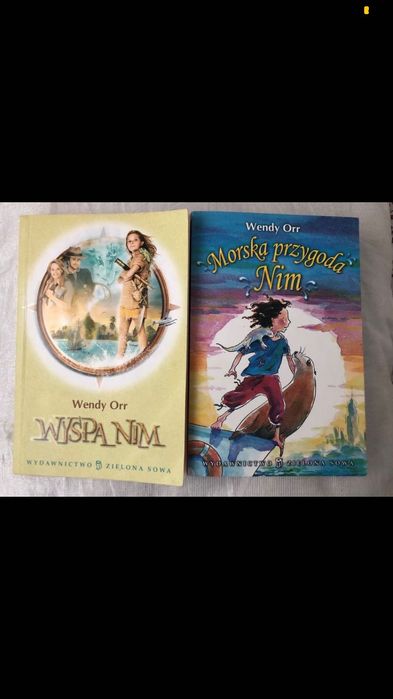 Seria książek Wyspa Nim i Morska przygoda Nim