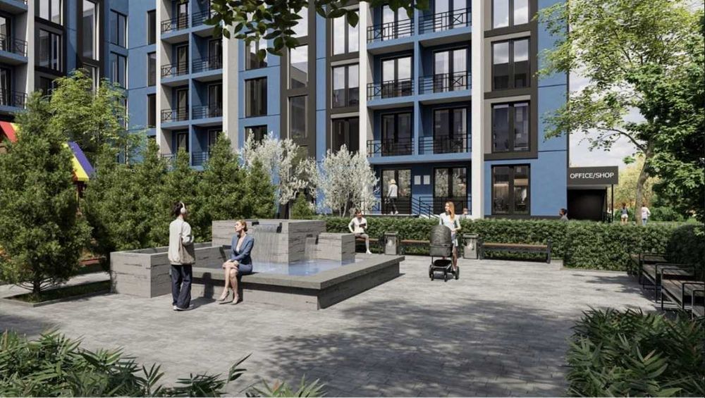 Квартира з індивідуальним газовим опаленням , будинок з укриттям