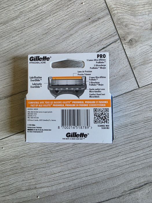 Gillette Proglide 4 ostrze