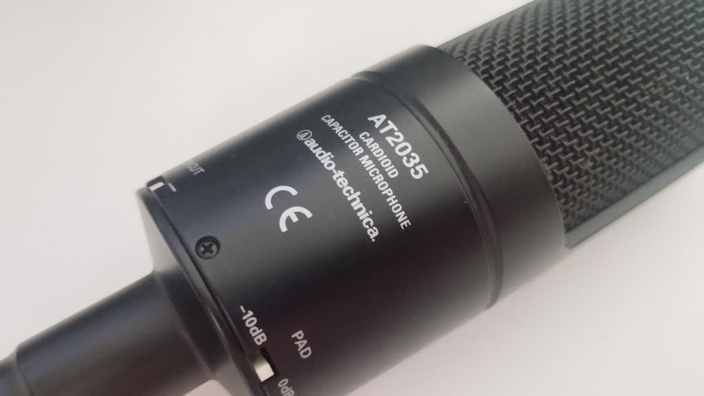 Microfone Condensador Audio-Technica AT2035