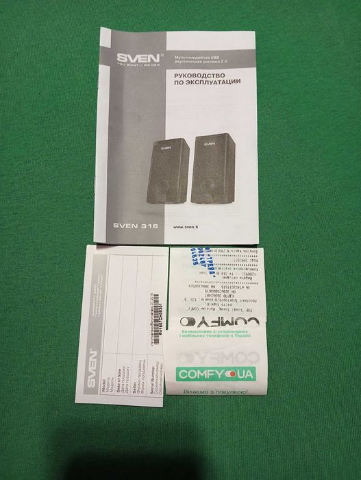 Колонки sven 318: 500 грн. - Акустичні системи Харків на Olx