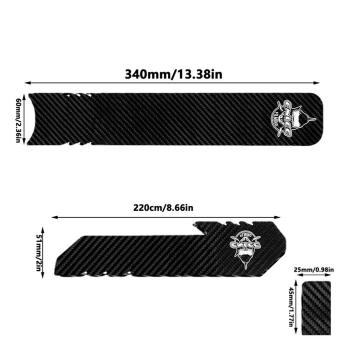 Розпродаж! Наклейки для велосипеда, для захисту рами