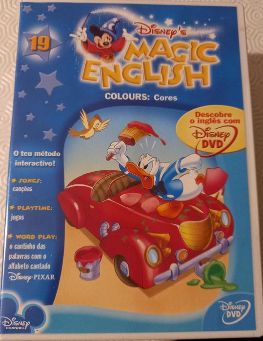 Lote de DVDs para crianças