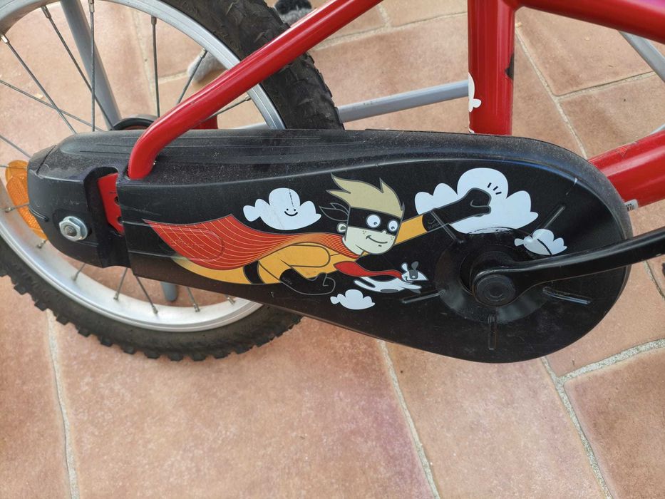 Bicicleta Criança B’TWIN 14” (com rodinhas) – Excelente estado