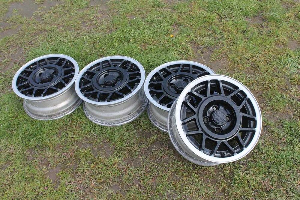 14" alufelgi AVUS 4x100 SNOWFLAKE vw polo golf lupo jetta arosa caddy vento scirocco derby inca cordoba Gti 16v passat B3 UP! skoda citigo mii felicia