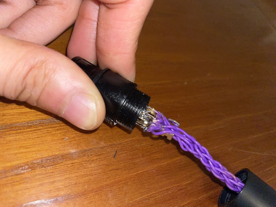 Cabo microfone jack 3,5mm para XLR