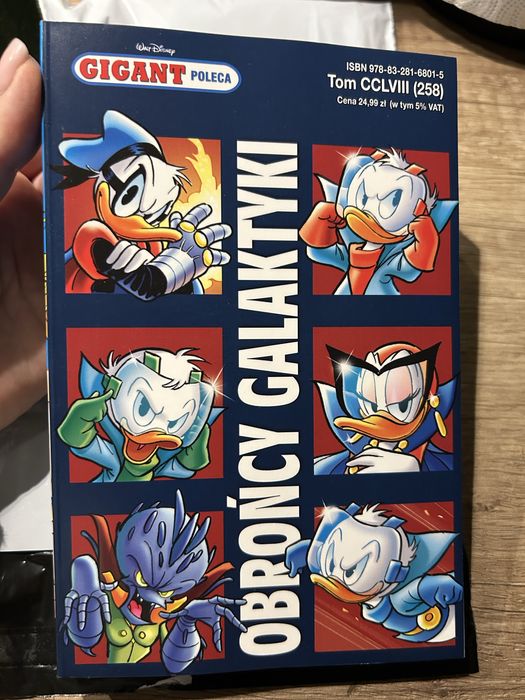 Nowy komiks kaczor Dobald