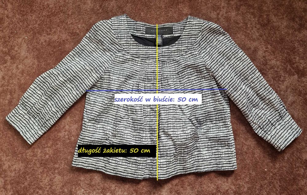 Krótkie bolerko Apostrophe L/XL, US 4