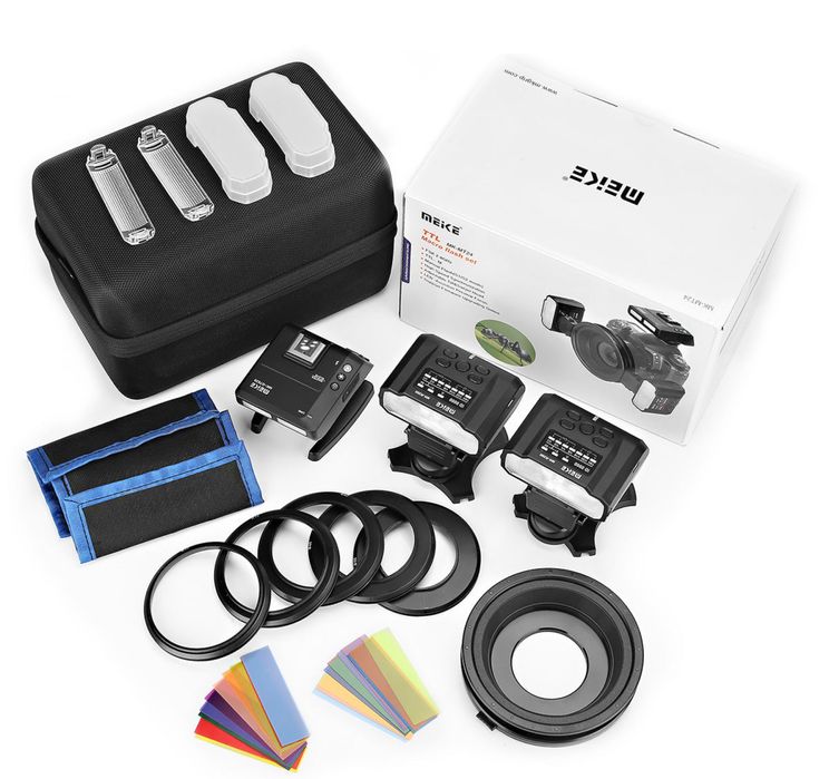 Meike MT 24 Sony. Macro flash twin flash