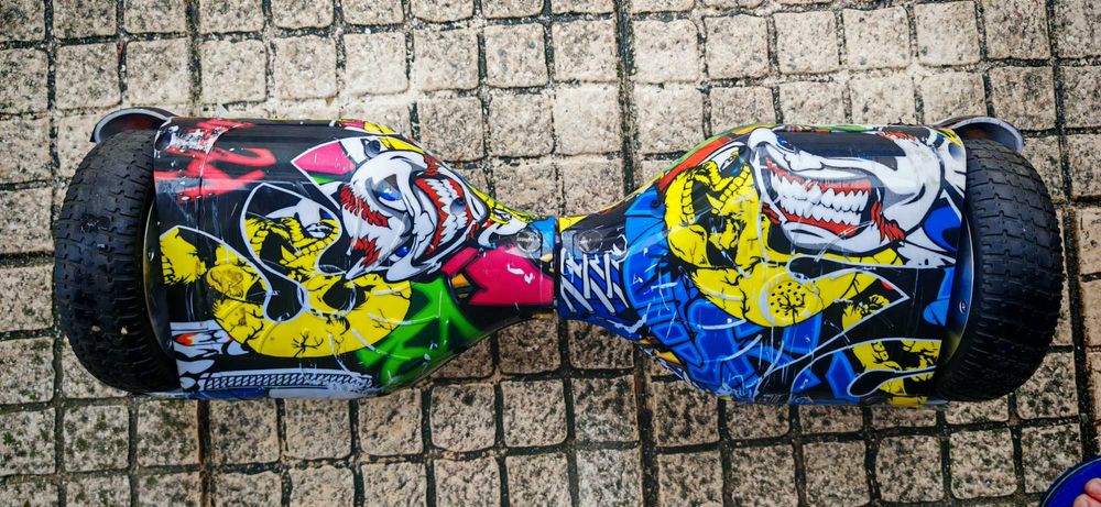 Vendo kart pilot com hoverboard multicolor