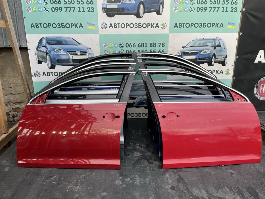 Дверкі передні ліві праві фольксваген гольф 5 левая правая передняя