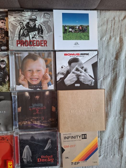 Kolekcja płyt CD Rap/Hip Hop/ Pop/ Szanty