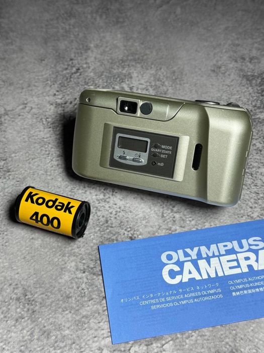 Olympus Mju II ZOOM 115 (погодоустойчивая с функцией quartzdate )