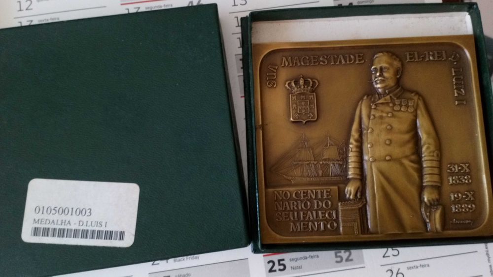 Medalha El-rei D.Luiz I, colecionismo
