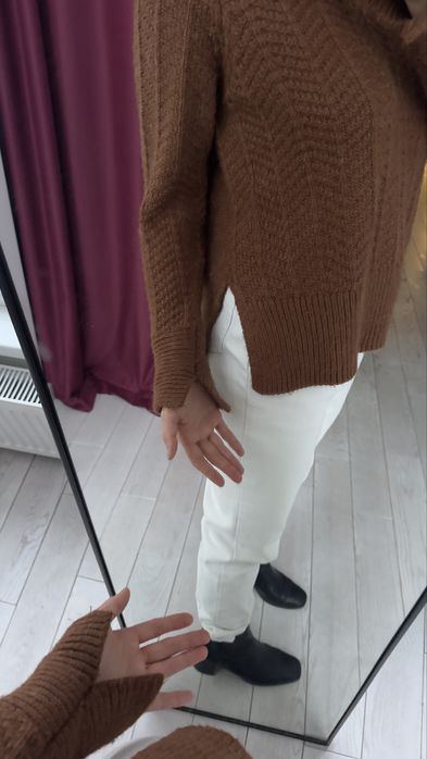 Вʼязаний коричневий светр, N&M